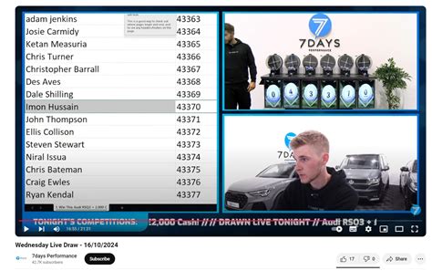 7days performance live draw|7 Days Performance .